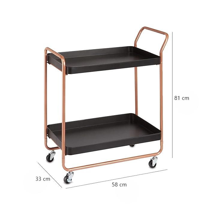 2tier rolling cart