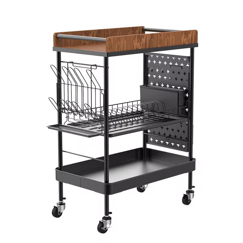 3 Tier kitchen trolley steel