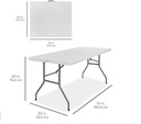 6-FOOT FOLD-IN-HALF TABLE