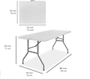 5-FOOT FOLD-IN-HALF TABLE
