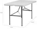 4-FOOT FOLD-IN-HALF TABLE