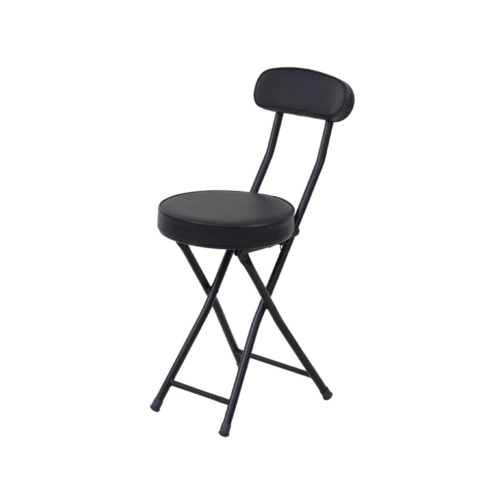HM-SC23027A FOLDING CHAIR BLACK CHUSION