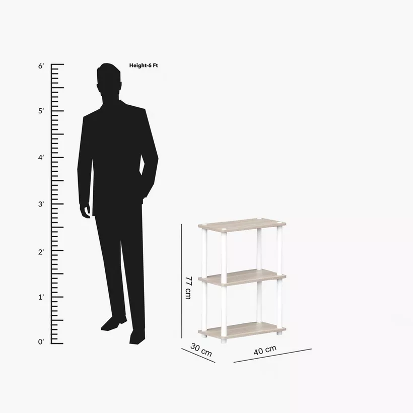 RECTANGLE SHELF, POUL RECT 3T SOL