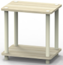 RECTANGLE SHELF, POUL RECT 2T SOL