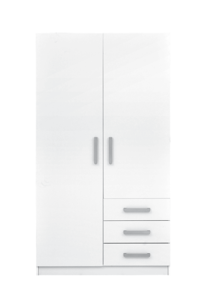 WARDROBE, WRD-LILY-2D-WHT