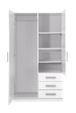 WARDROBE, WRD-LILY-2D-WHT
