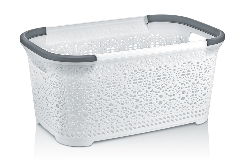 LACY LAUNDRY BASKET (40 LT)5002