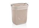 KNIT DESIGN LAUNDRY HAMPER (52 LT)8065