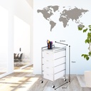 FLF001-4Q-1 4 TIER STORAGE TROLLY