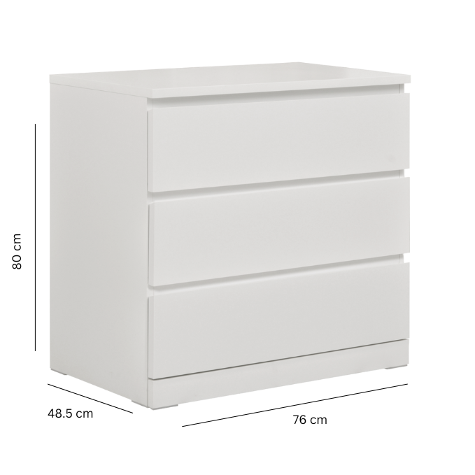  Lily Chest Of 3 Drawers    