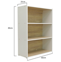 3-Tier Open Bookcase