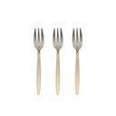 3PCS CAKE FORK A042G-CKFK