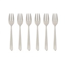 6PCS CAKE FORK A041M-CKFK