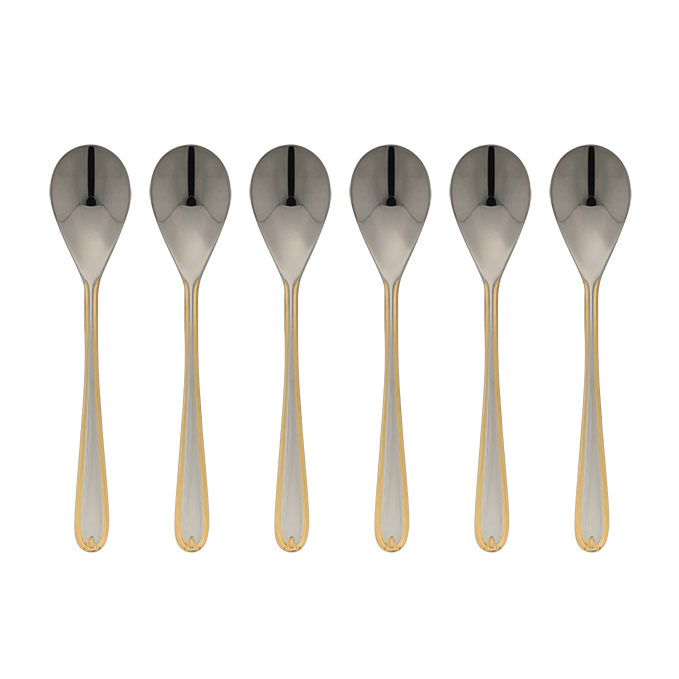 6PCS COFFEE SPOON D874G-CFSP