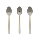 Tea Spoon With Gold Touch - Set of 3 