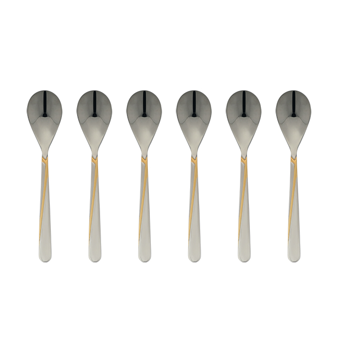 6PCS COFFEE SPOON D954G-CFSP