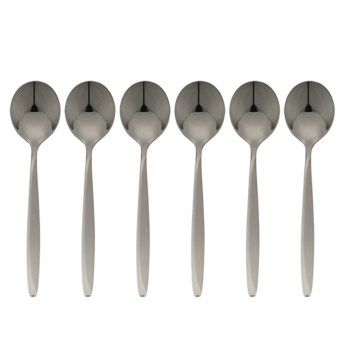 6PCS SOUP SPOON D934S-SPSP