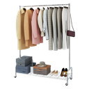 Single-rod Clothes Rack