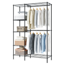 5 Tiers Black Garment Rack