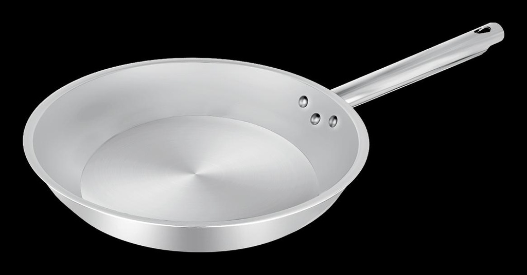Aluminum Fry Pan with S.S. Handle