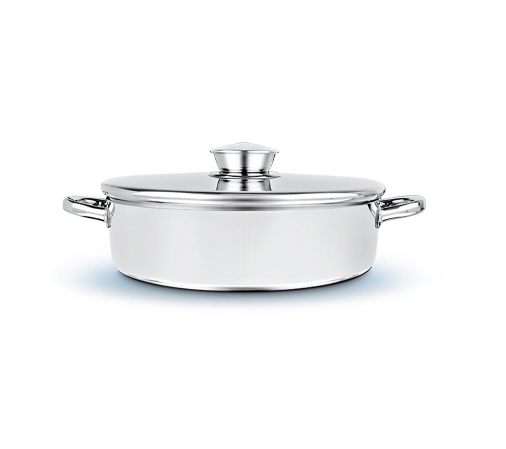 Oven Tray with Lid, 26/28/30 cm