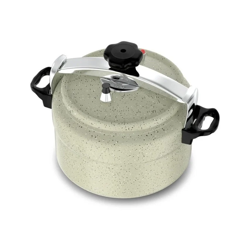 Al Saif Granite Beige Pressure Cooker 12L