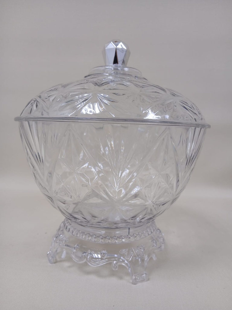 Medium Plastic Bowl with Lid