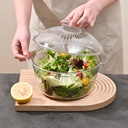 Multi-Size Plastic Bowl Set with Lids