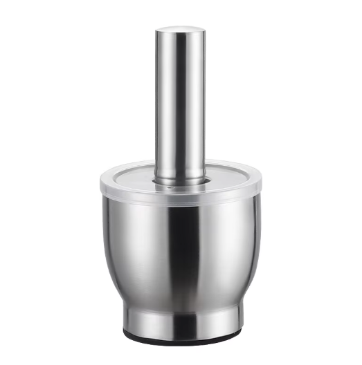 Multi-Use Stainless Steel Mortar with Lid