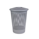 Round Grey Laundry Basket