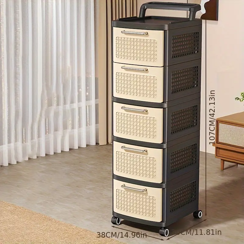 Multi-Purpose 5 Drawer Storage Cabinet