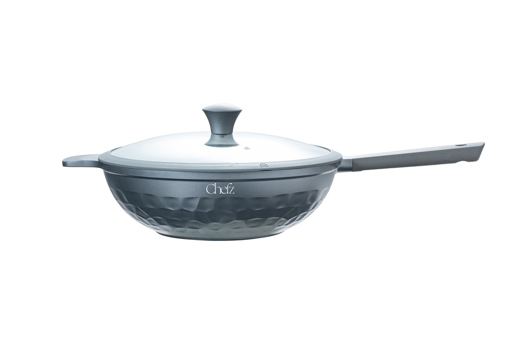 Chefz Tefal Deep Fry Pan with Lid 32 cm