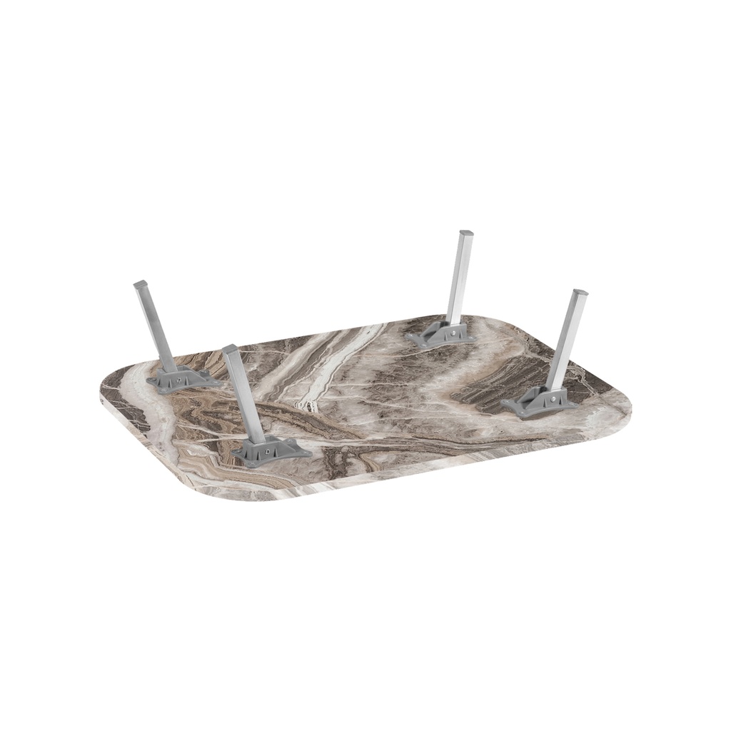 60*80 Marble Ground Table