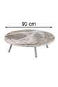 90 CM 90 Q MARBLE FLOOR TABLE