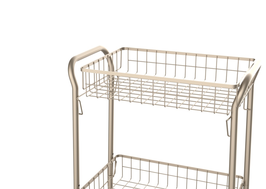 3 tier rolling cart
