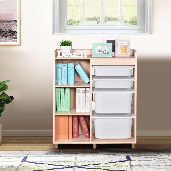 Modern Storage Cabinet and Shelfs 