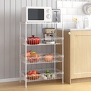 4 Tiers Basket Kitchen Rack 