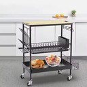 3 Tier kitchen Trolley +mdf