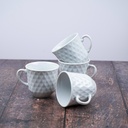 White Turkish Coffee Cups Set