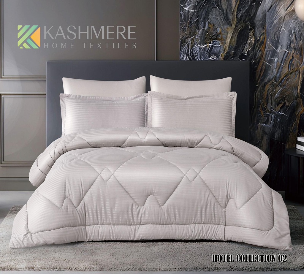 KASHMERE Single Bed Comforter 4pcs Set (Hotel Collection)