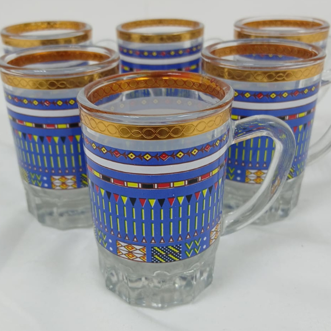 Blue Asiri Sadu Istikana Tea Glass – 6 Pieces