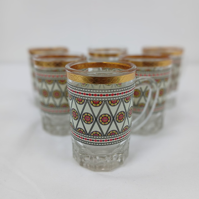 Beige Najdi Istikana Tea Glass