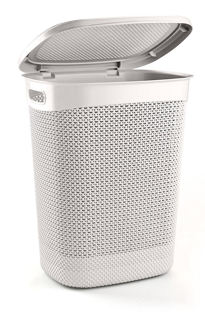 Laundry Hamper Basket with Cutout Handles