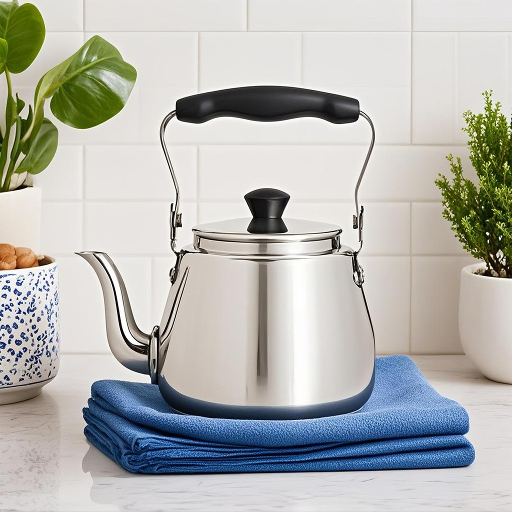  Kettle S.S. Handle with Heat Guard, 14/16 cm