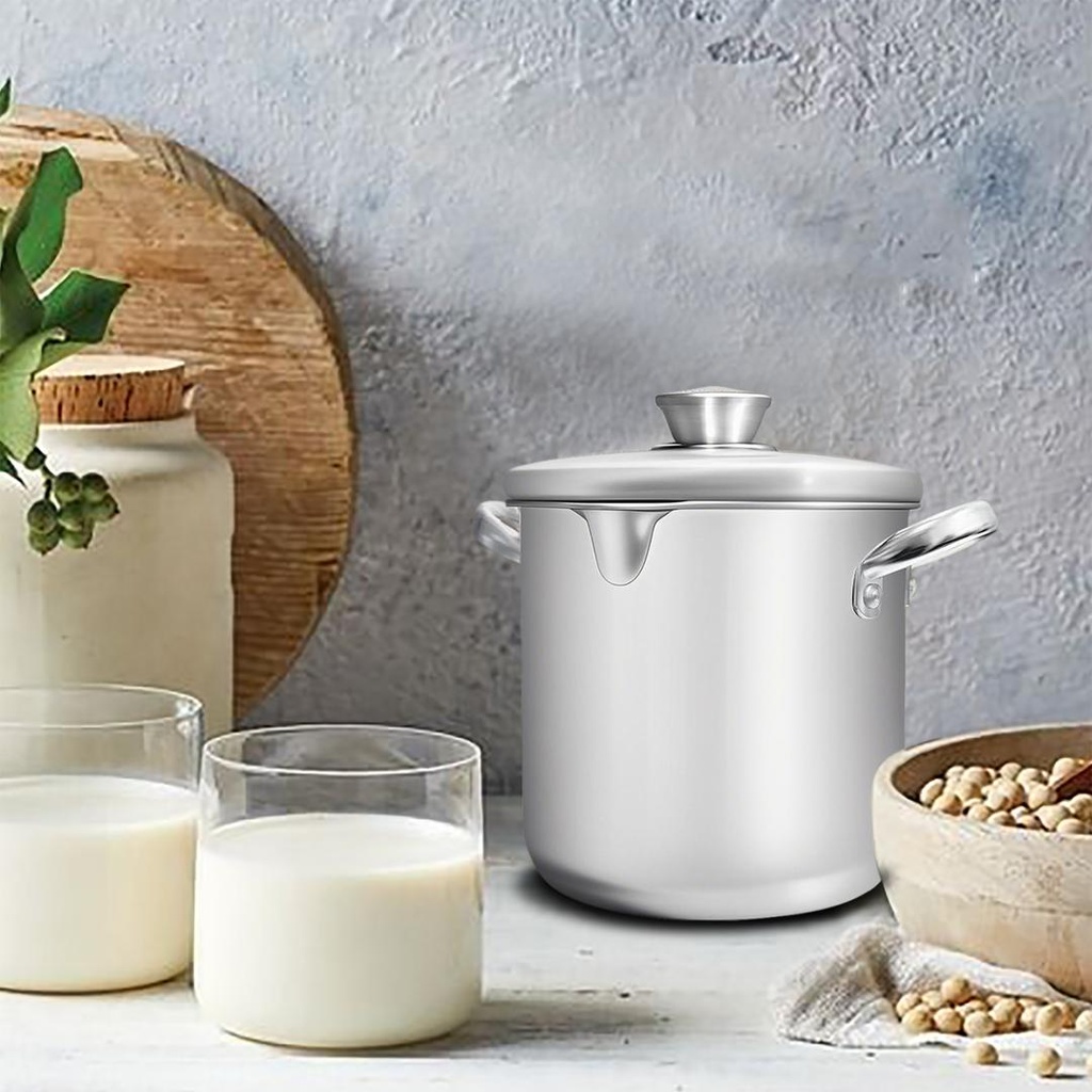 Milk Pot with S.S Handle,16/18 cm                             