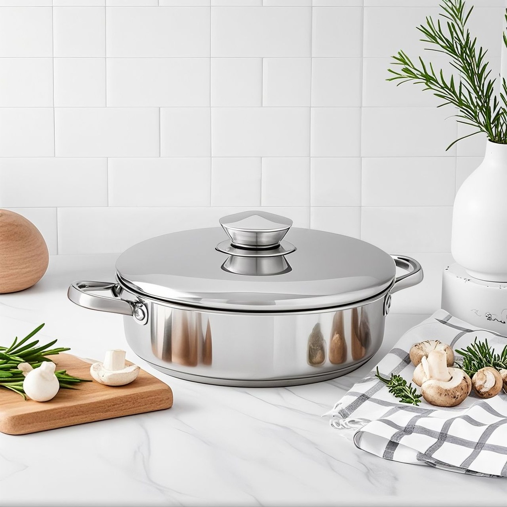 Oven Tray with Lid, 26/28/30 cm