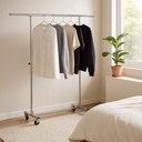Single Garment Rack Size 180x55x190 cm
