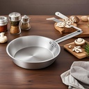 Aluminum Fry Pan with S.S. Handle, Available in Multiple Sizes(cm)