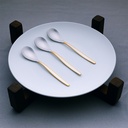 Luna Coffee Spoon with Gold Touch - Set of 6