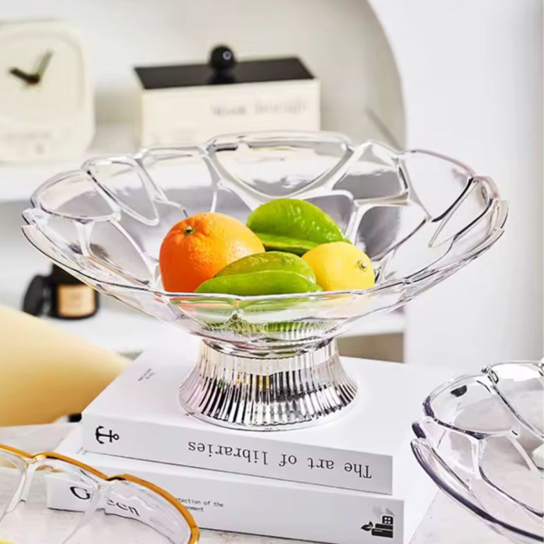 Clear Plastic Fruit Plate